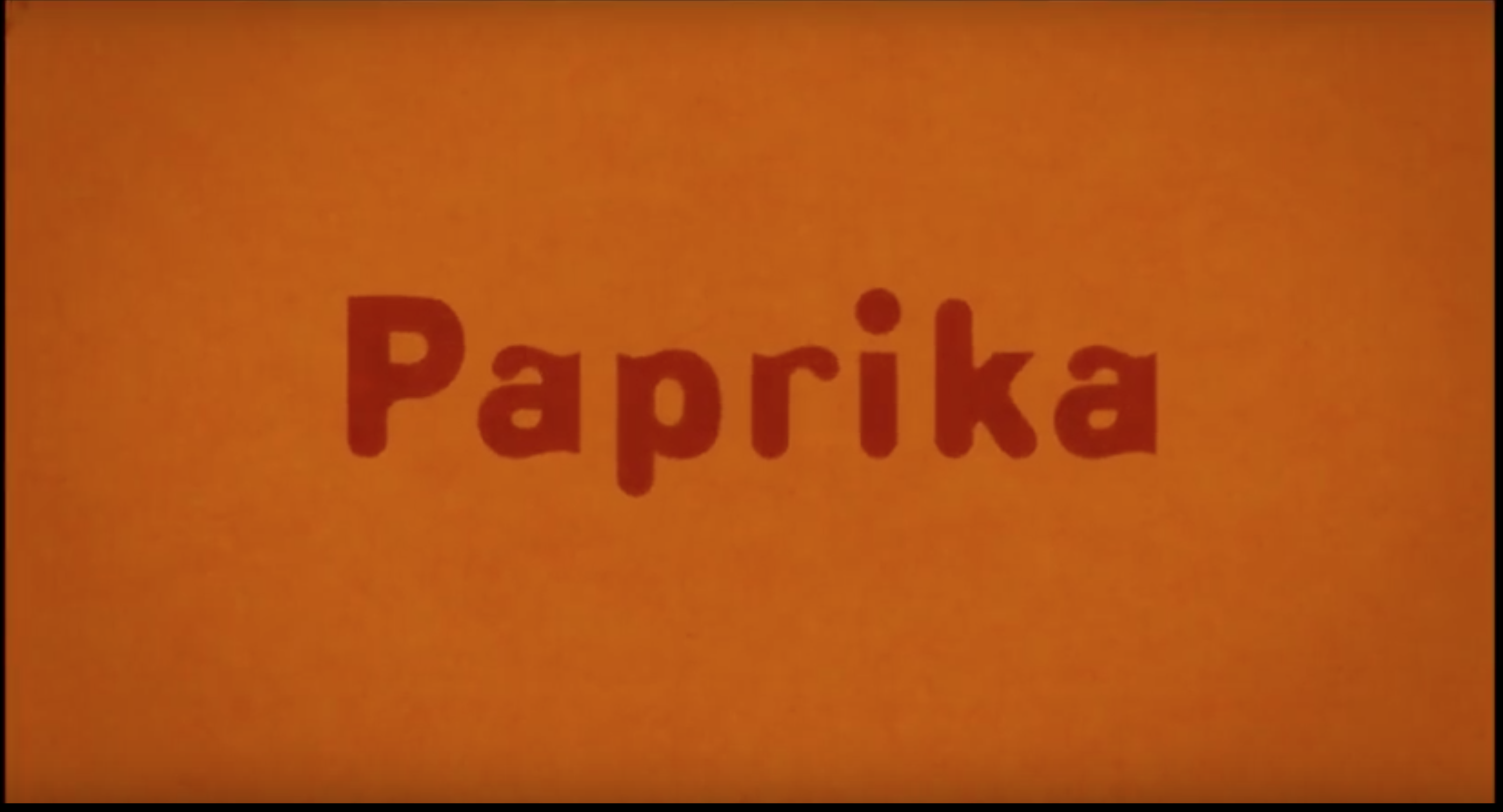 Paprika – Sound Design